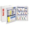 First Aid Only ANSI 2015 SmartCompliance Food Service Cabinet wo Medication 25 People 94 Pieces Metal Case FAO90658021